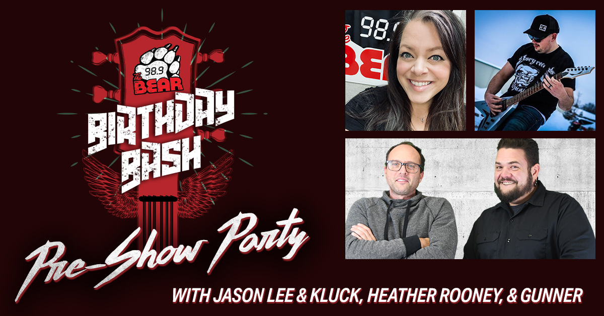 Birthday Bash Pre-Show Party w/ Jason Lee & Kluck, Heather, and Gunner at  Rooftop Lounge  The Bear