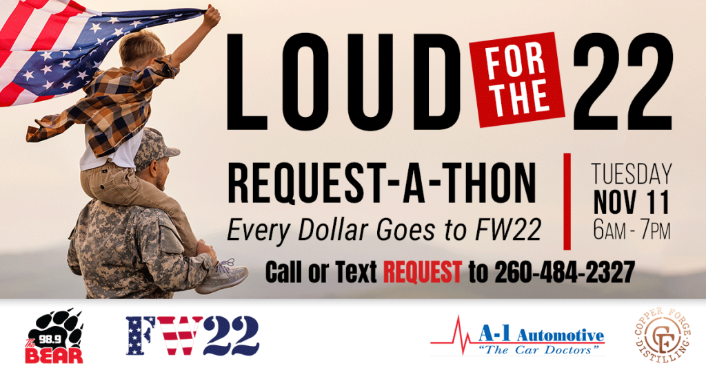 Loud for the 22 Request-A-Thon